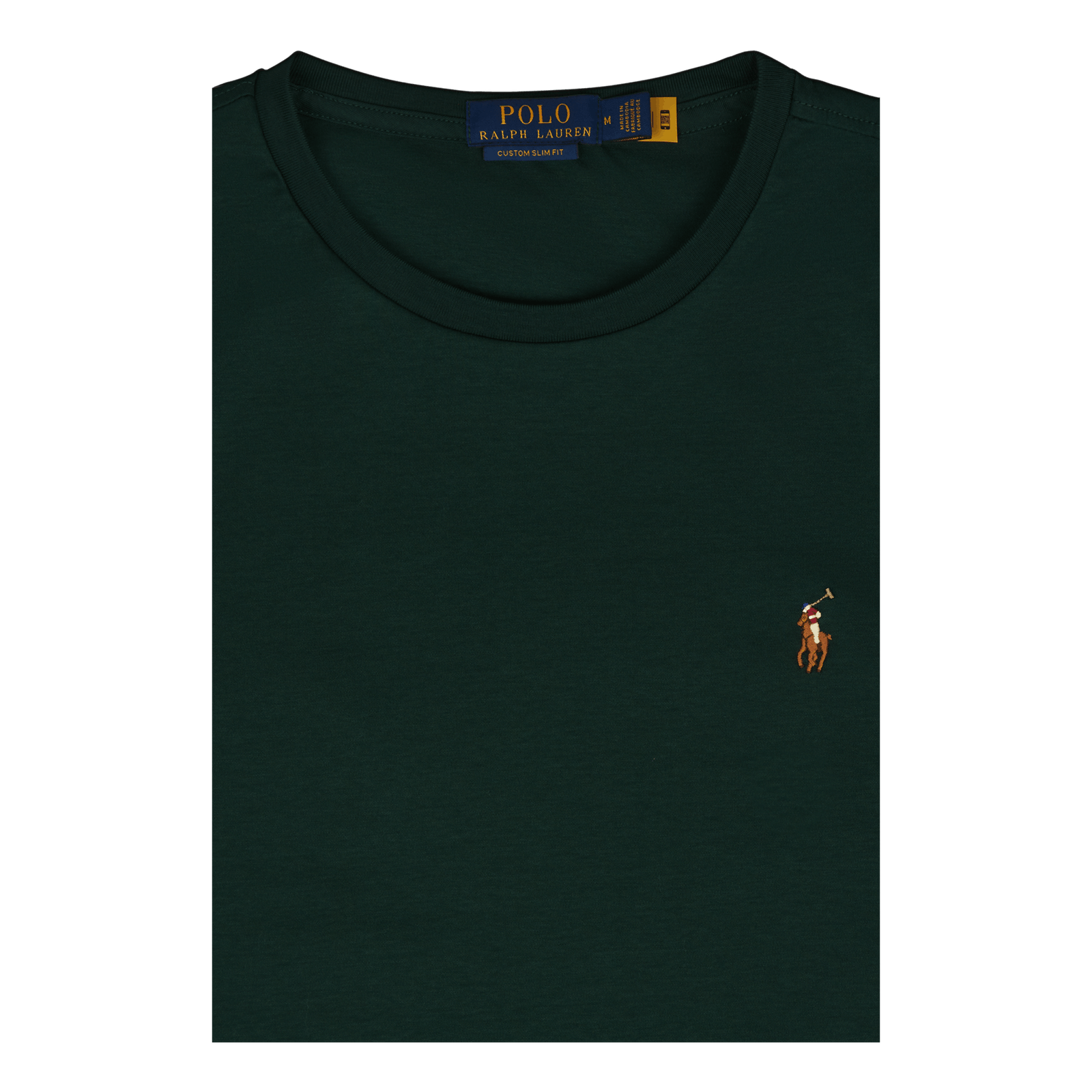 Custom Slim Fit Soft Cotton T-Shirt College Green