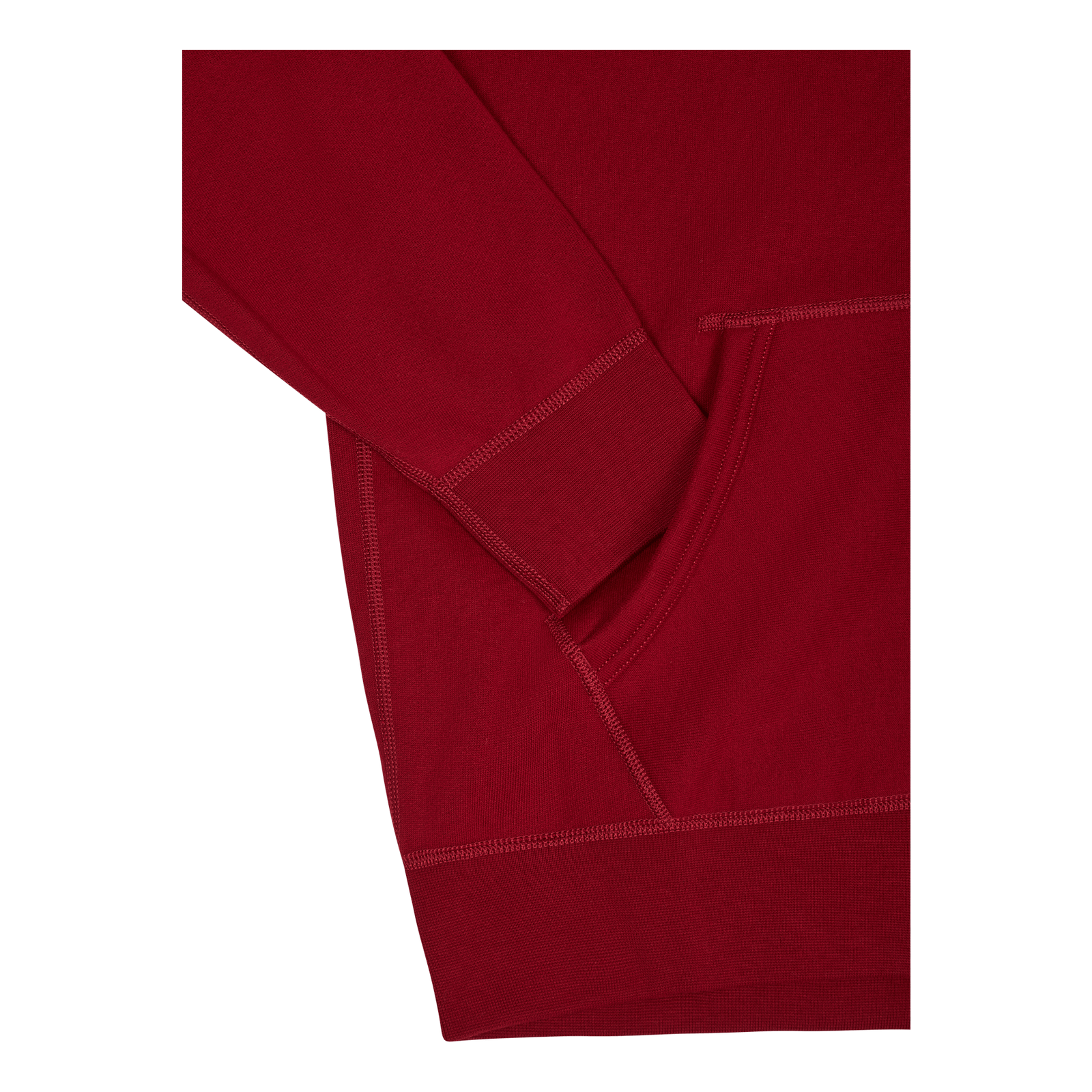 The RL Fleece Full-Zip Hoodie Holiday Red