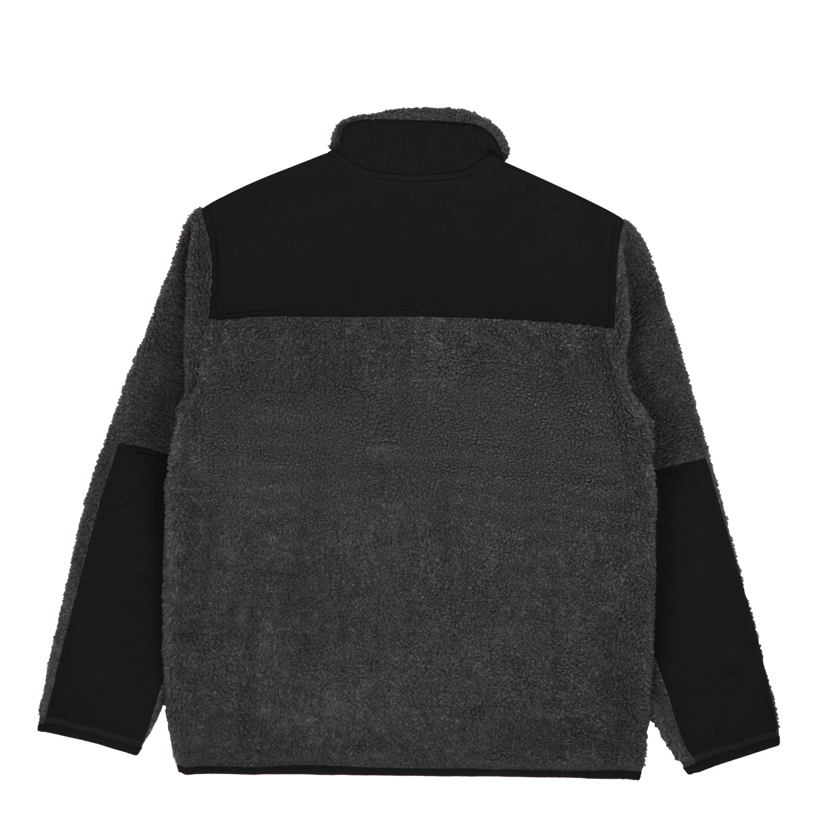 Wind-Blocking Hybrid Jacket Barclay Heather/Polo Black