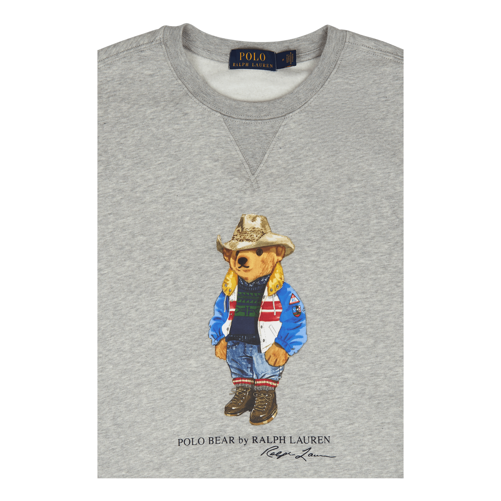Polo Bear Fleece Sweatshirt Hol22 Andvr Htr Sun Vally Bear