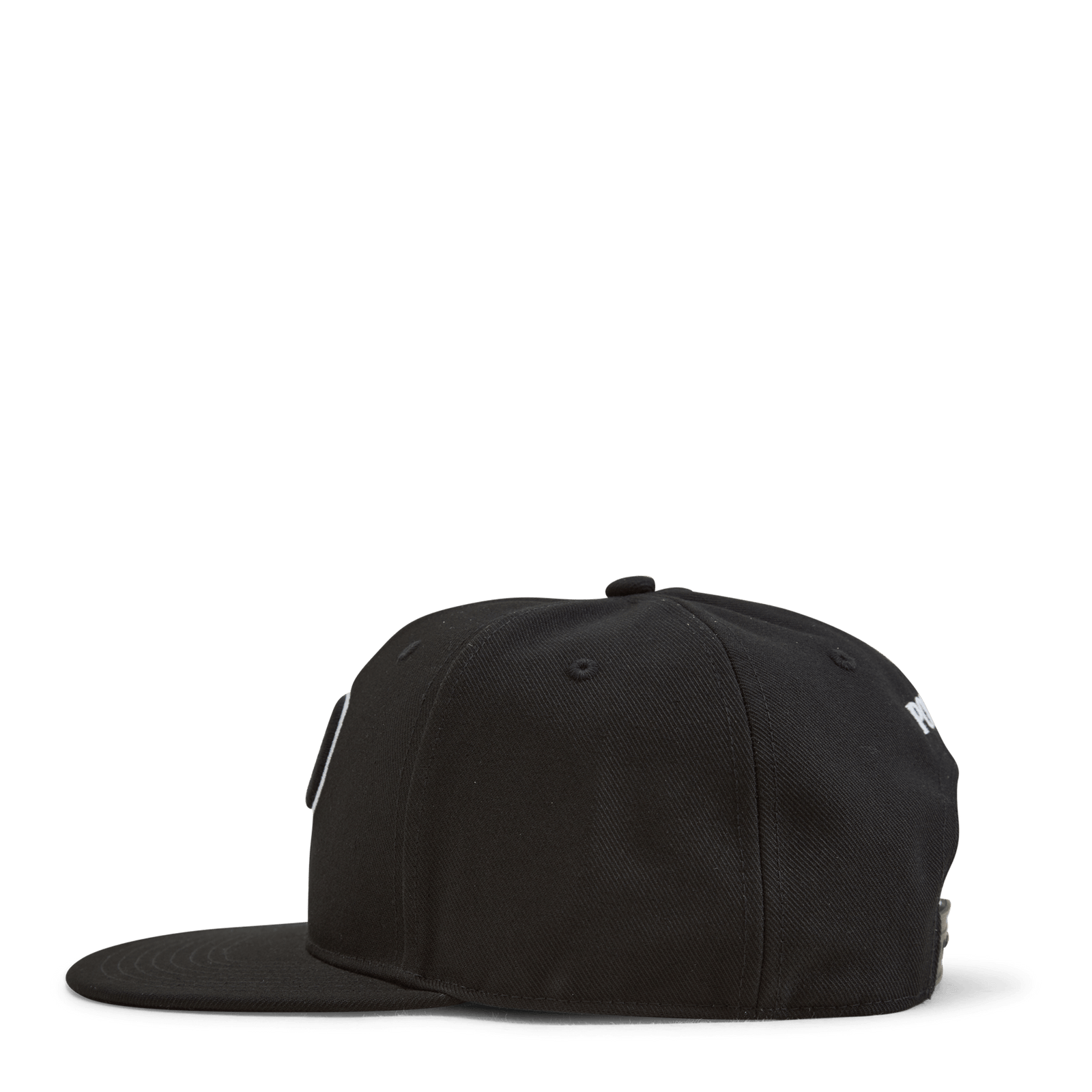 Twill High-Crown Ball Cap Polo Black