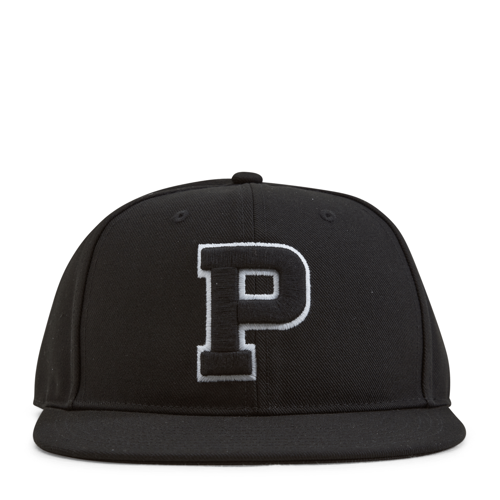 Twill High-Crown Ball Cap Polo Black