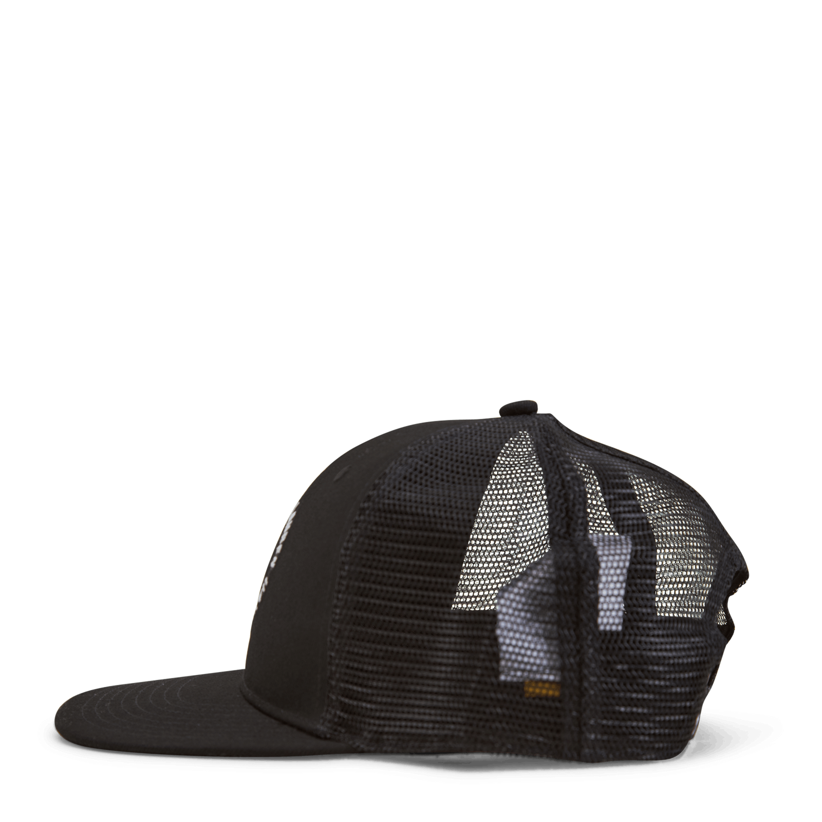 Twill Trucker Cap Polo Black