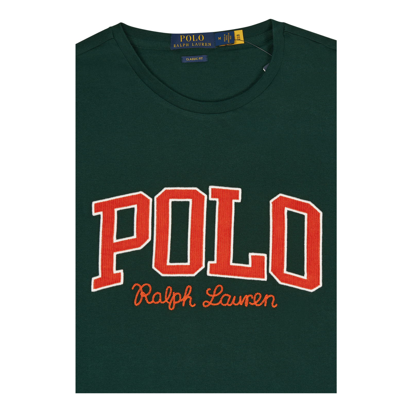 Classic Fit Logo Jersey T-Shirt College Green