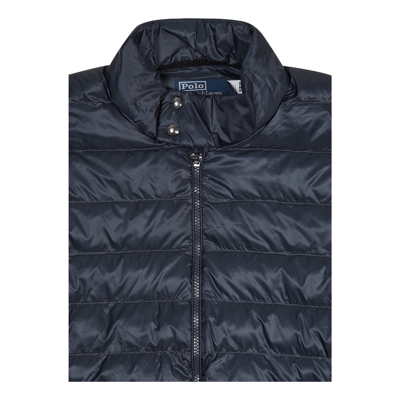 Herringbone-Print Hybrid Jacket Herringbone Newport Navy