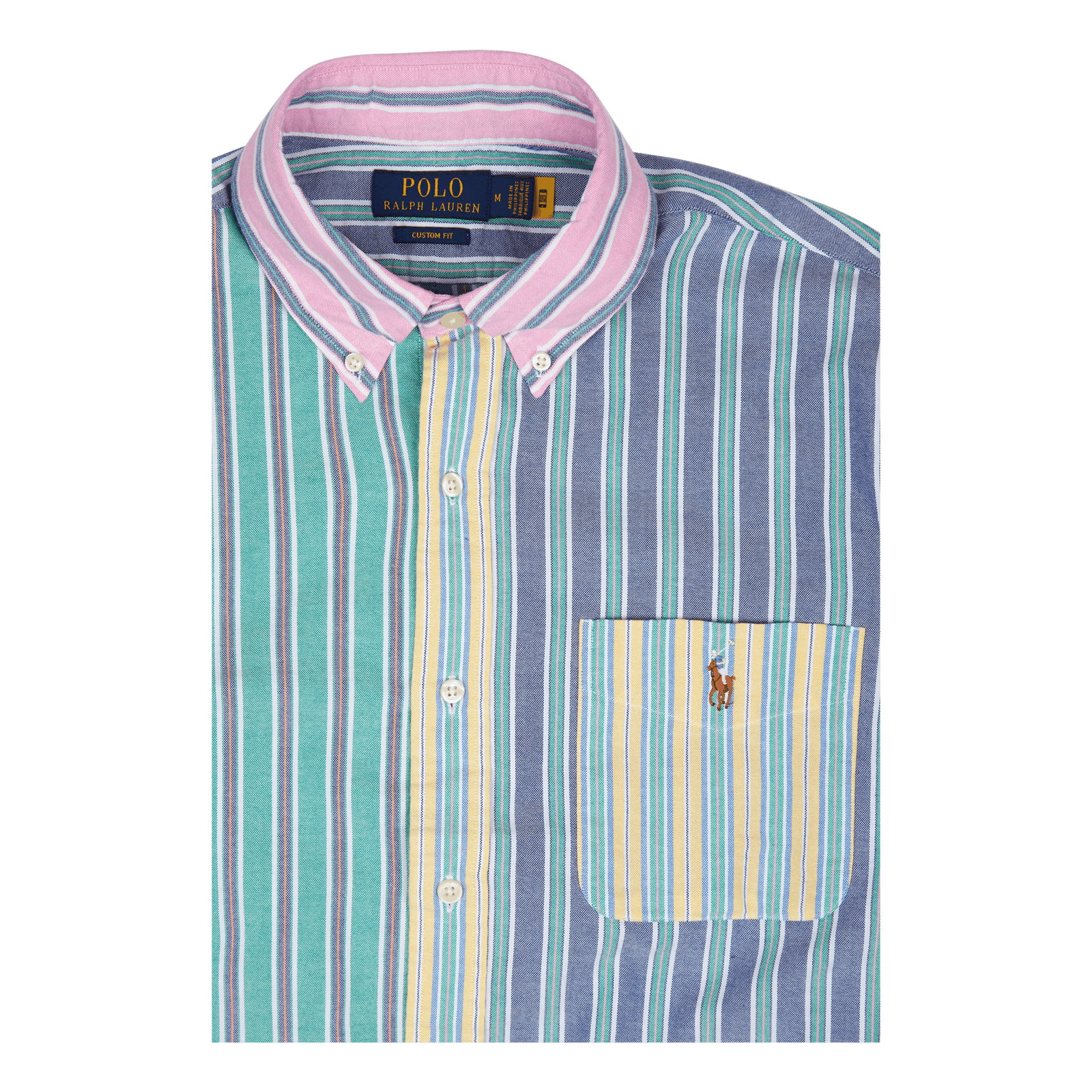 Custom Fit Striped Oxford Fun Shirt 5721 Funshirt