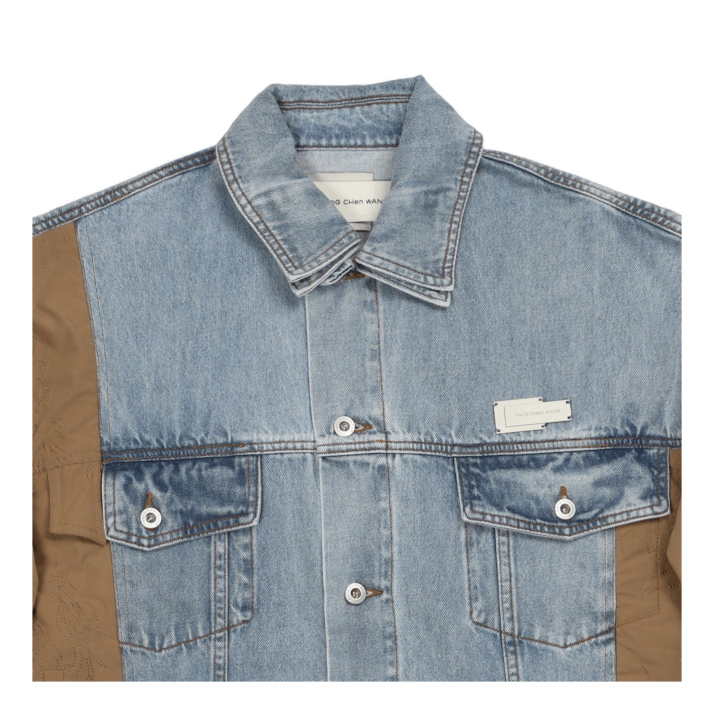 Deconstructed Vintage Wash Den Denim Blue