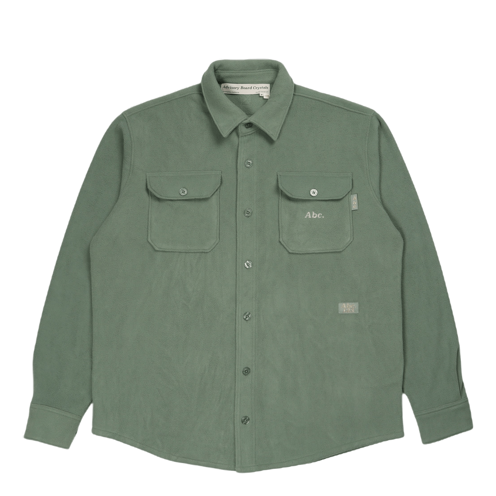 Abc. 123. Polar Fleece Shirt Aventurine Green
