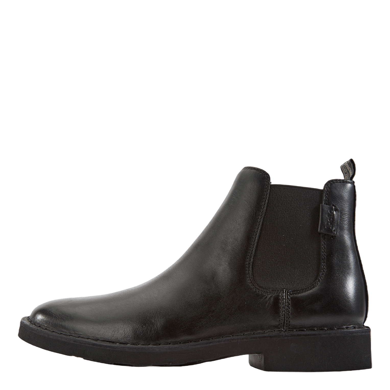 Talan Leather Chelsea Boot Black