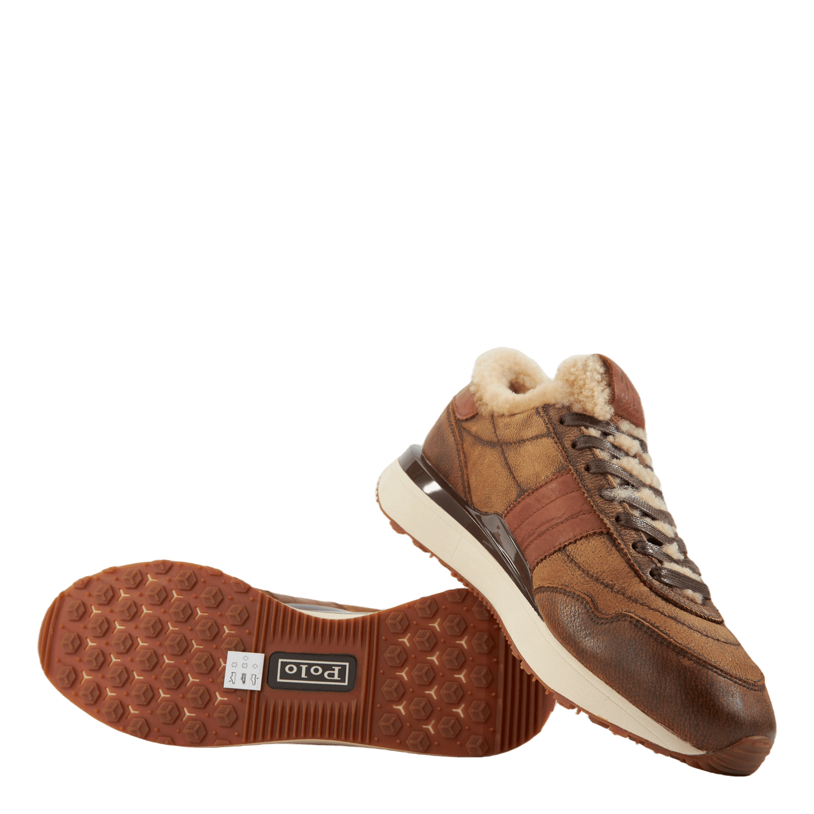 Train 89-sneakers-low Top Lace Brown