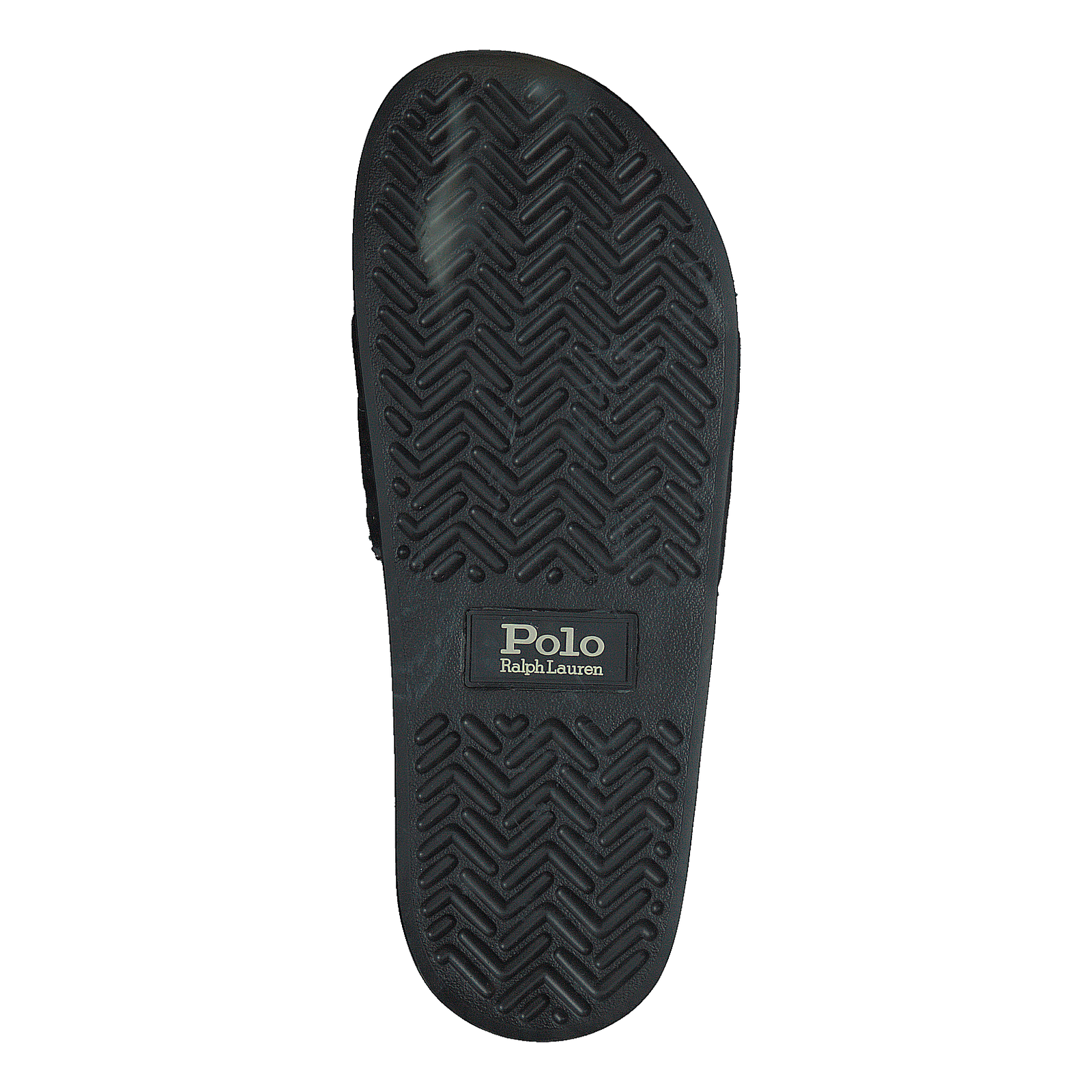 Faux-Shearling–Lined Suede Slide Black