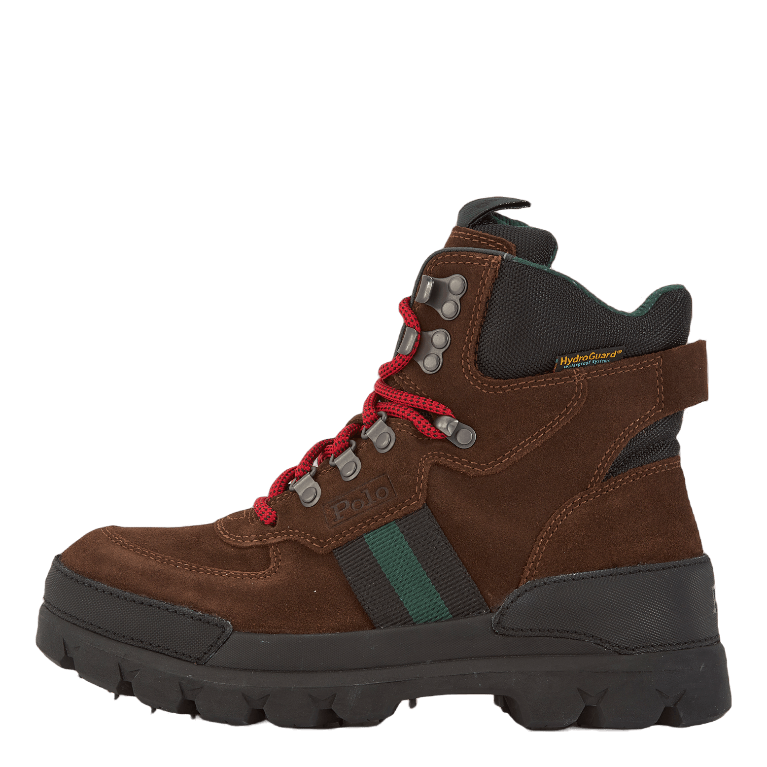 Oslo Waterproof Suede & Oxford Boot Chocolate Brown/Rl2000 Red