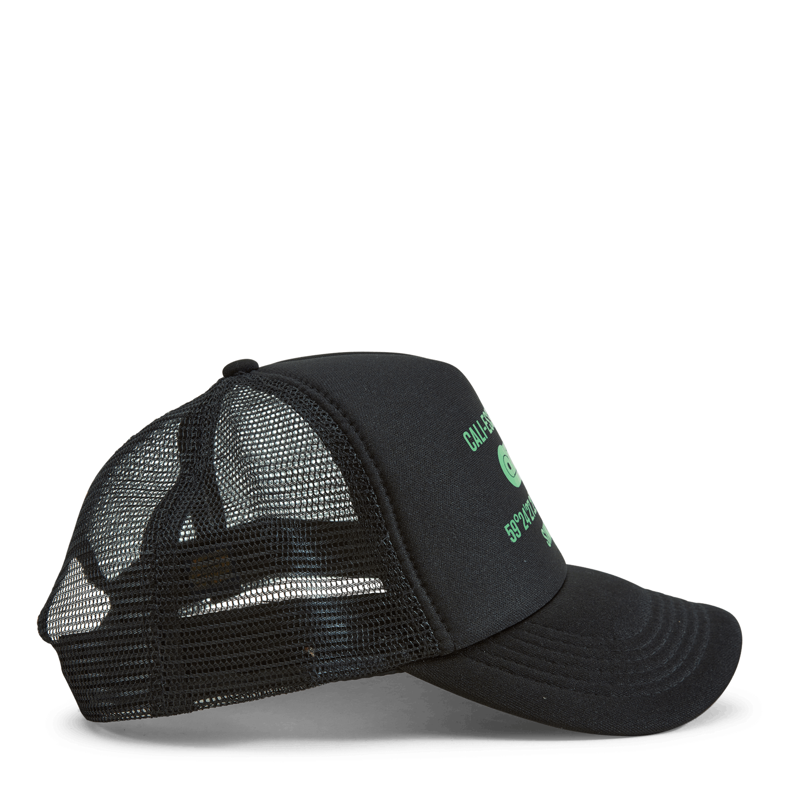 Cali Trucki Cap Gps Black/black