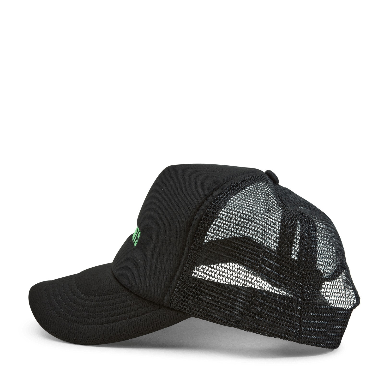 Cali Trucki Cap Embro All Black/green