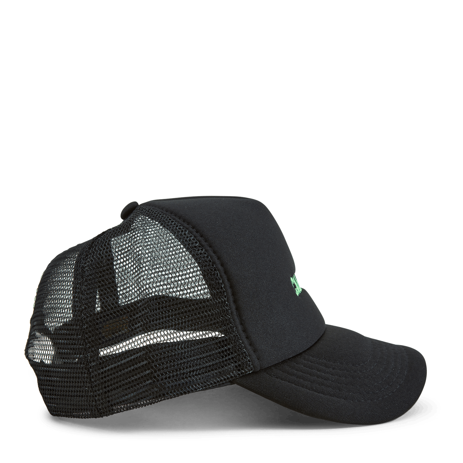 Cali Trucki Cap Embro All Black/green