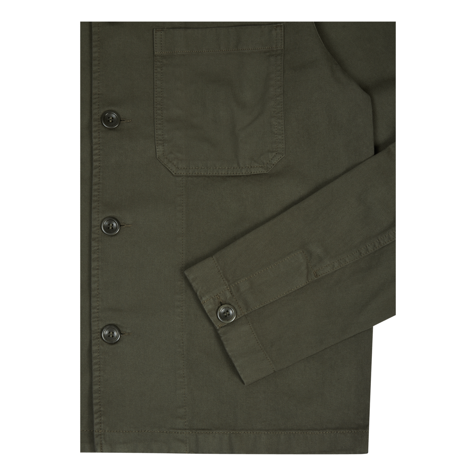 Tyge Broken Twill Beech Green