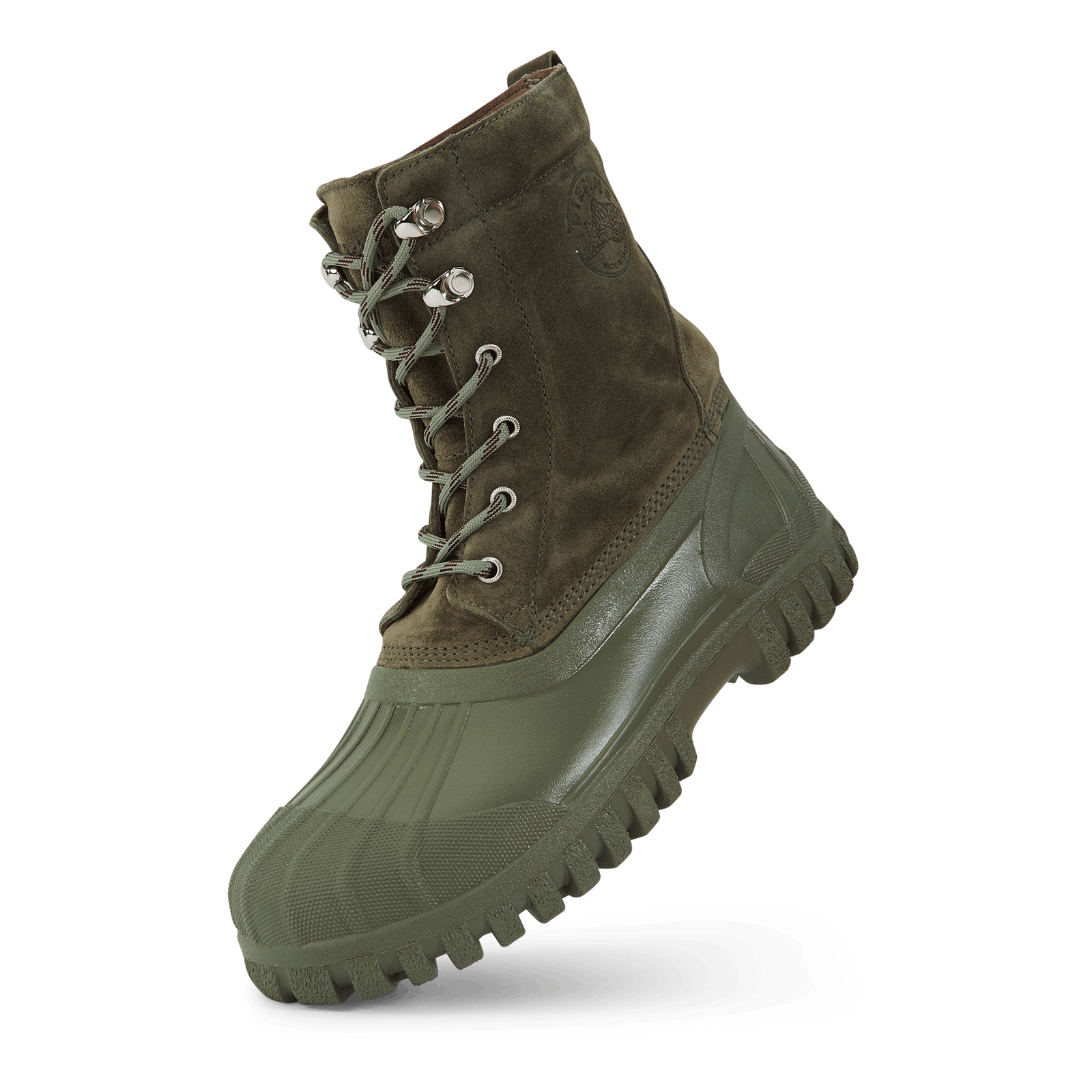 Anatra Burnt Moss Suede