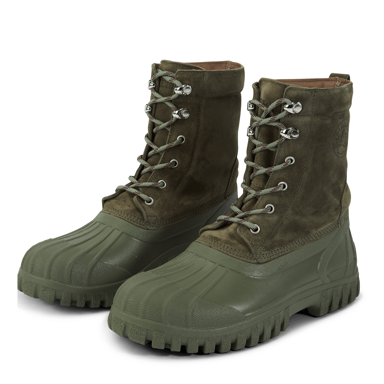 Anatra Burnt Moss Suede