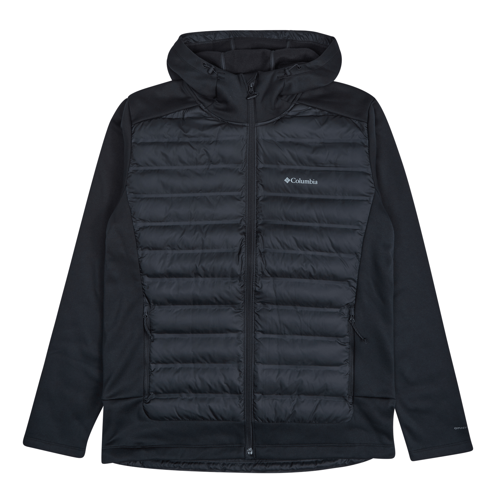 Out-shield™ Insulated Full Zip Shield Hybrid Hoodie-black