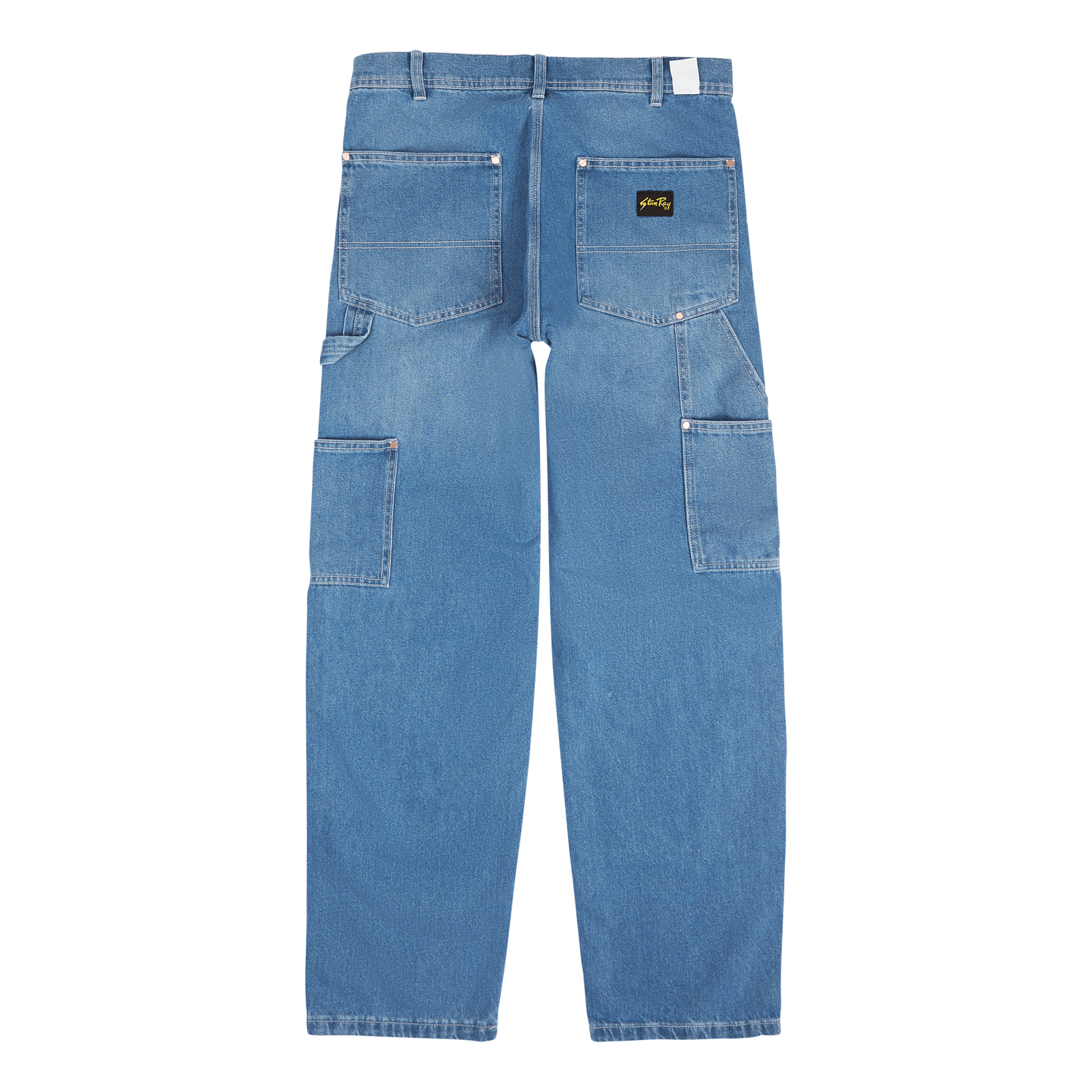 Double Knee Pant Vintage Stonewash Denim