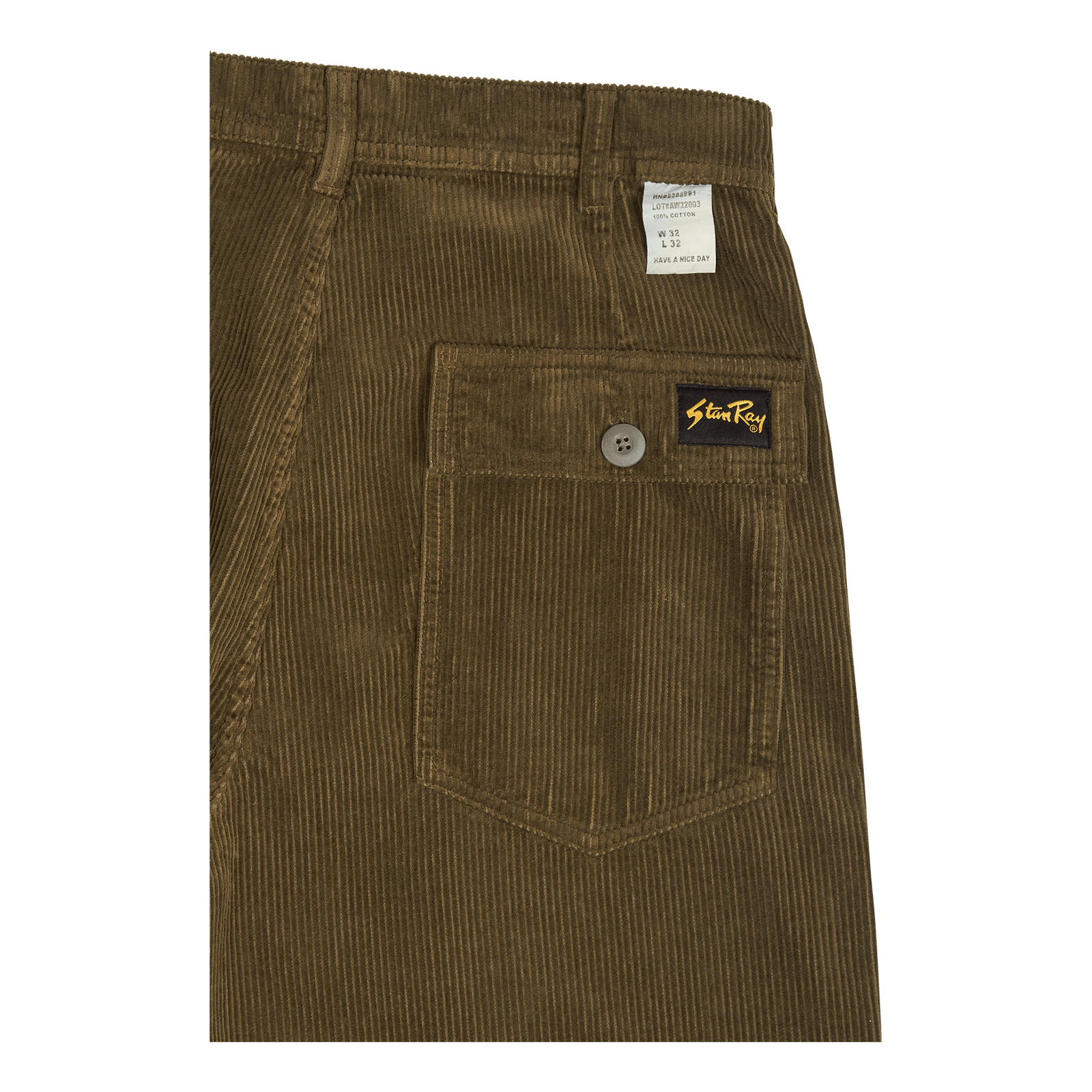 Fat Pant Olive Cord