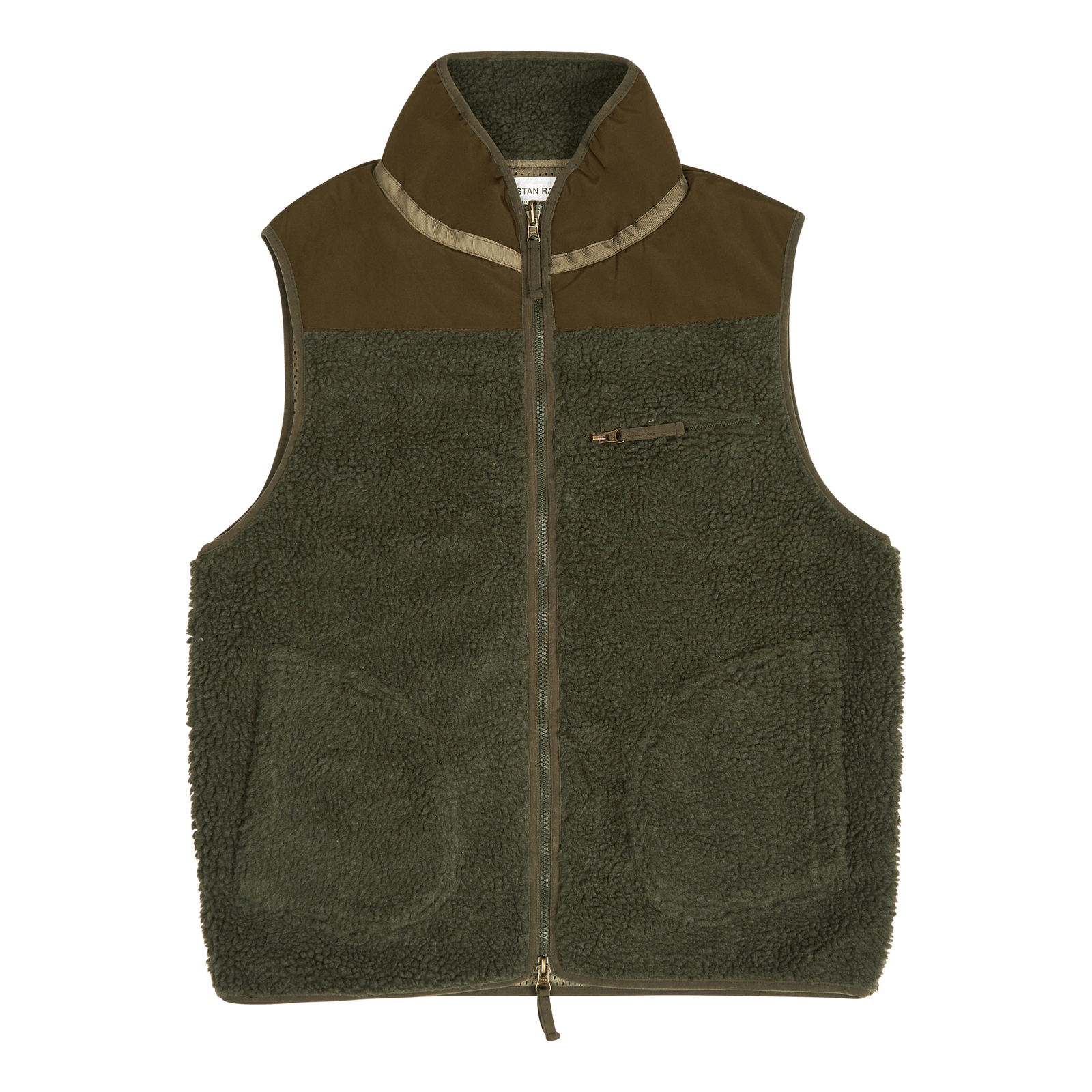 Fleece Layer Vest Olive