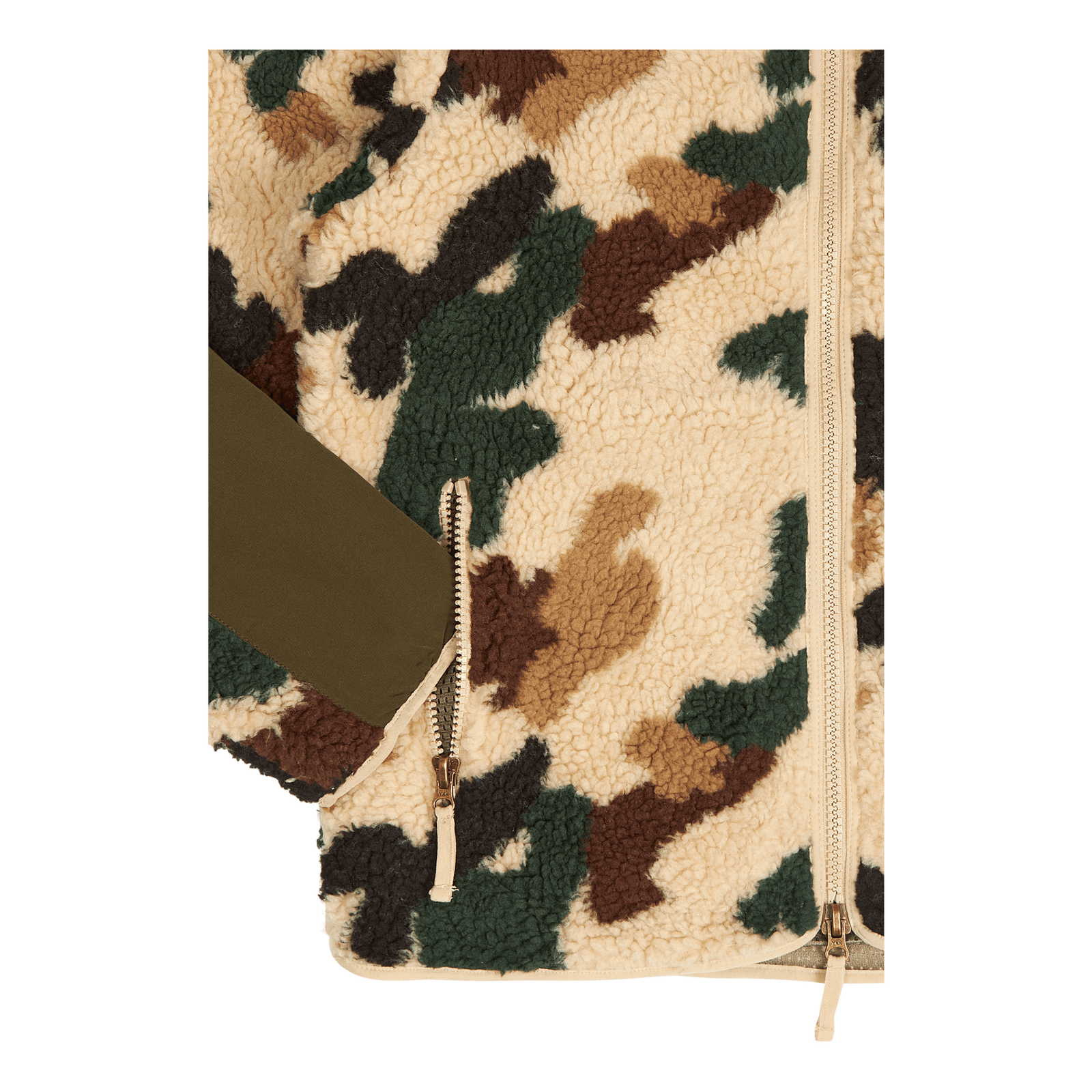 High Pile Fleece Stan Duck Camo