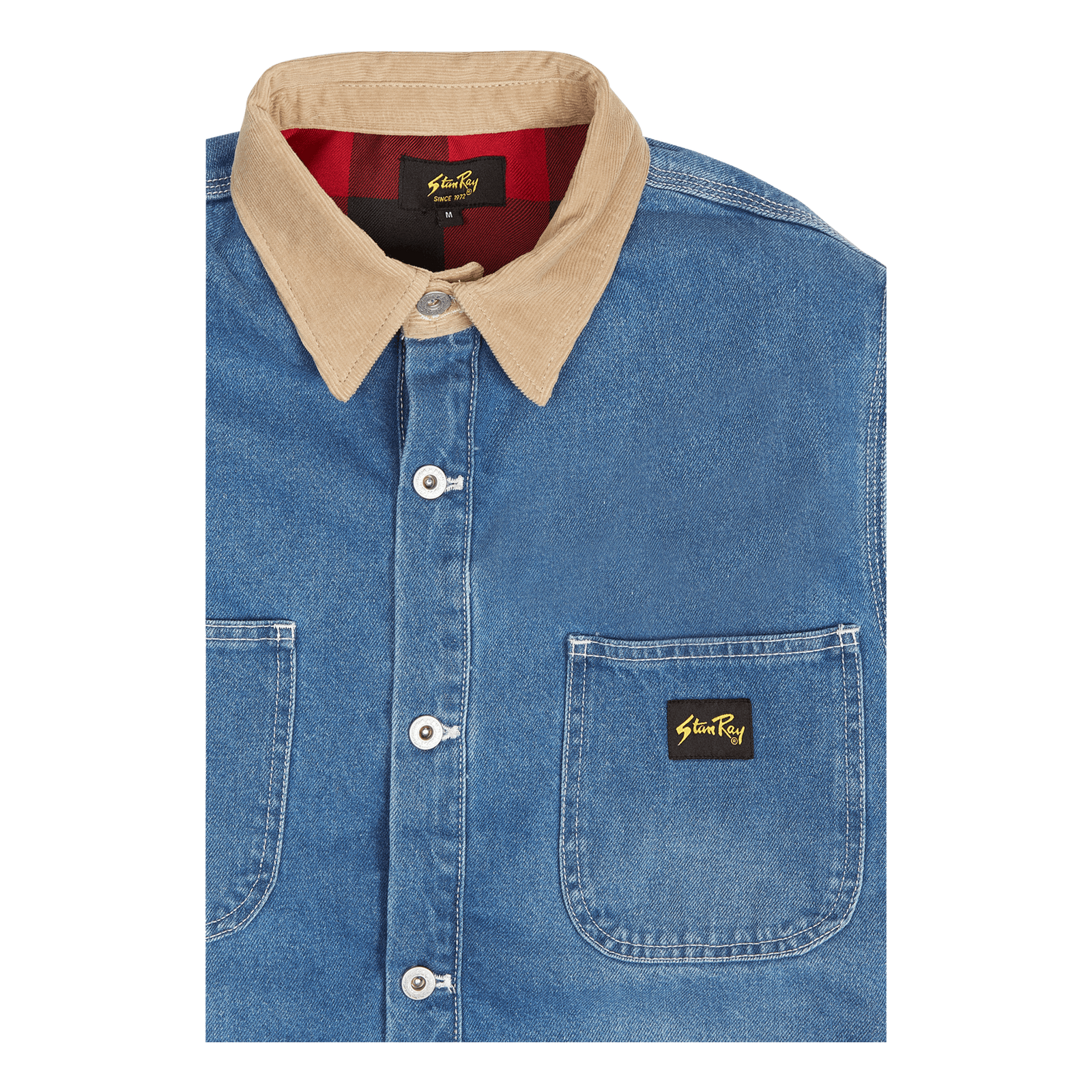 Winter Barn Coat Vintage Stonewashed Denim