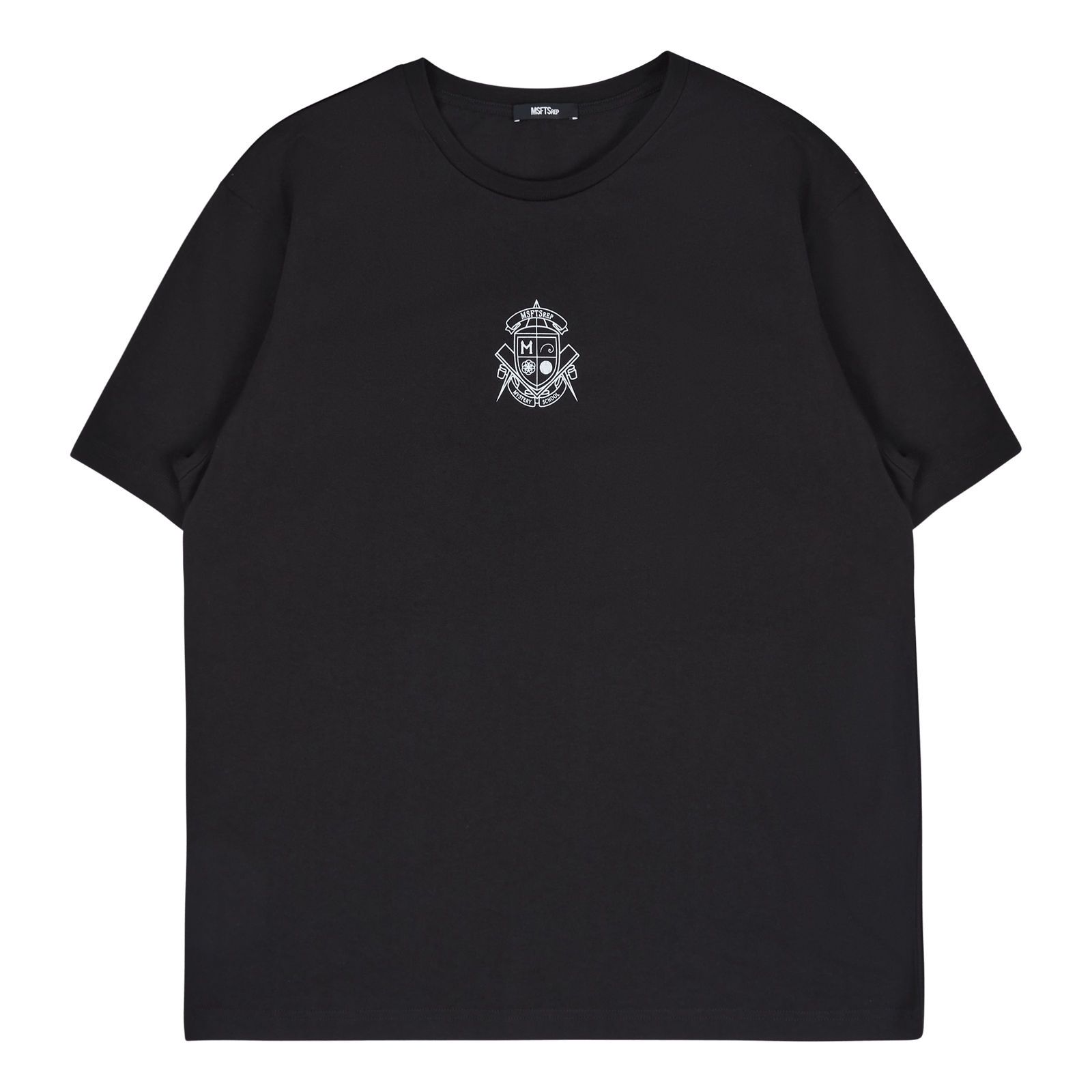 T-shirt Mystery School Crest R Black