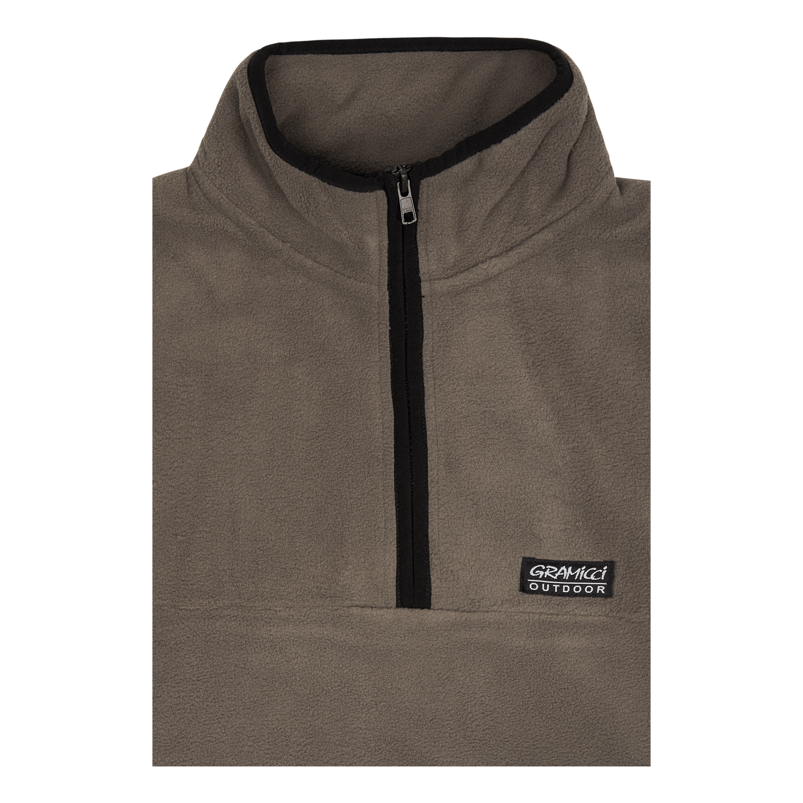 Mock Neck Fleece Grey