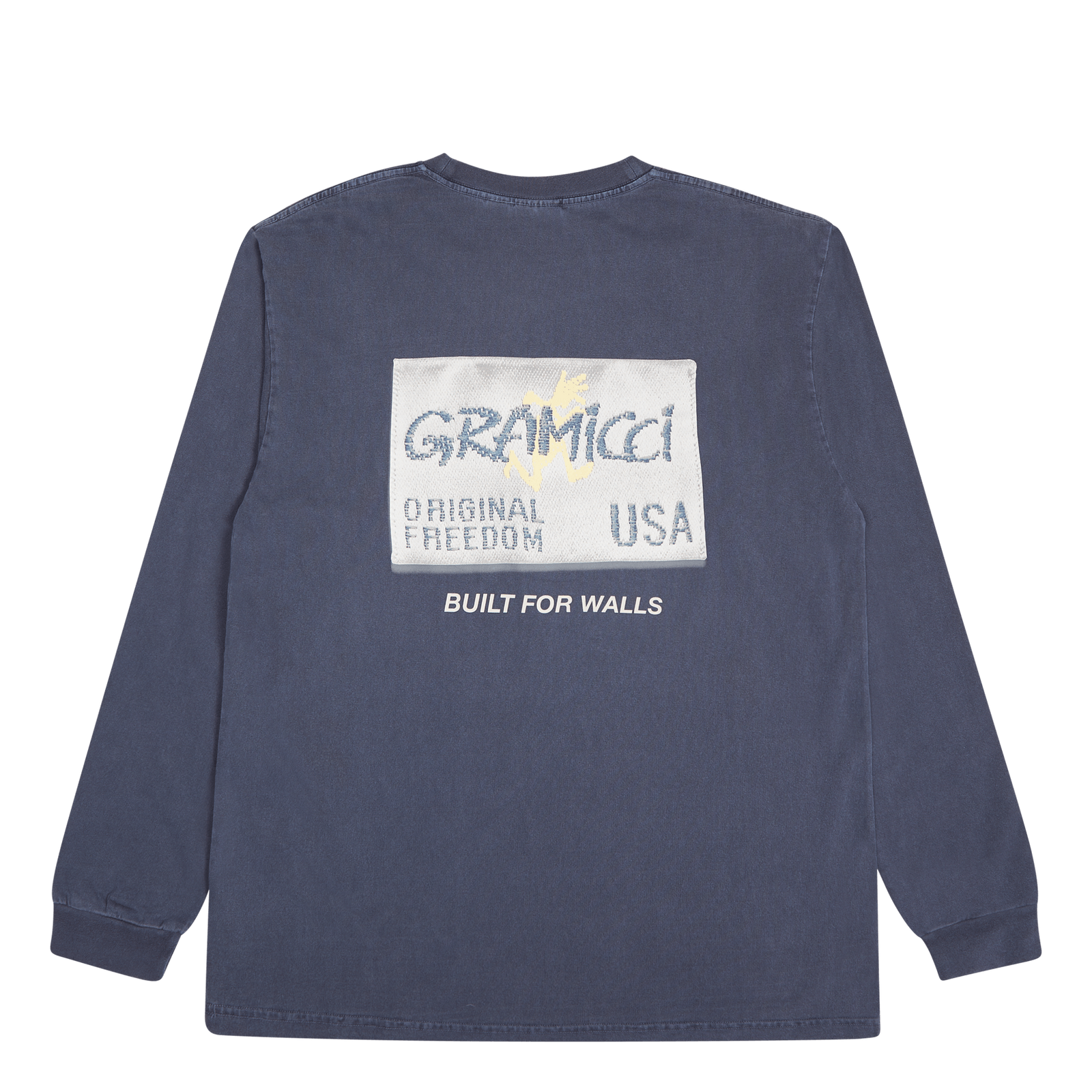 Inside Tag L/s Tee Navy Pigment