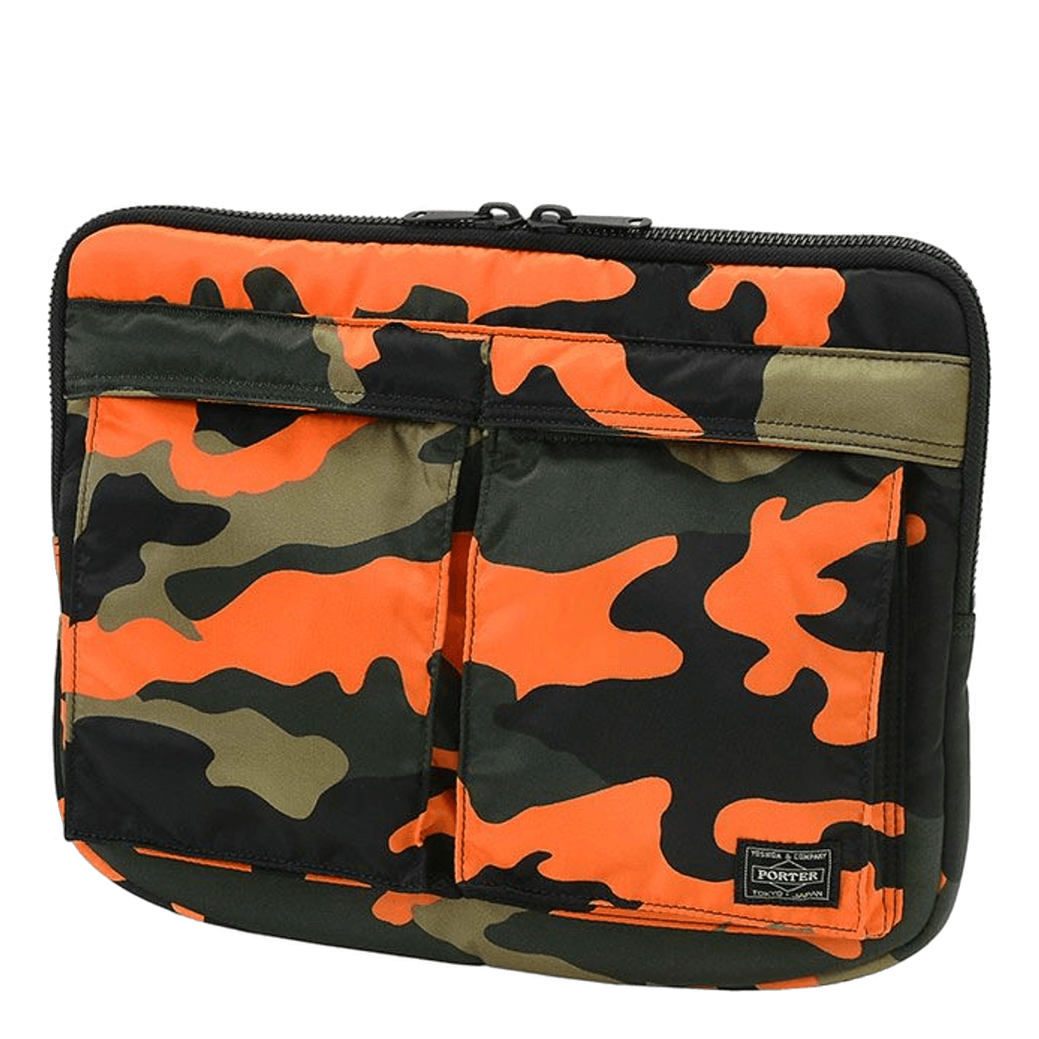 Ps Camo Document Case Woodland Orange