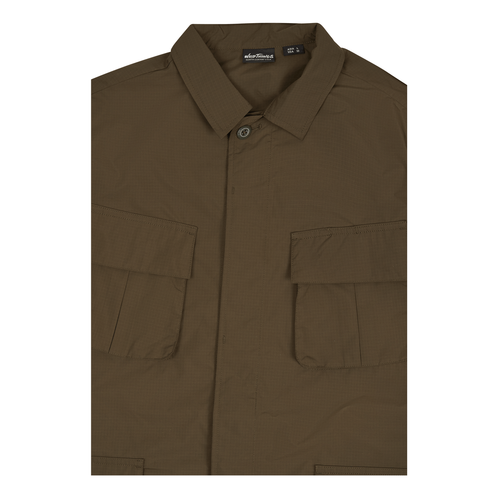 Dicros-rip Shirts Military Green