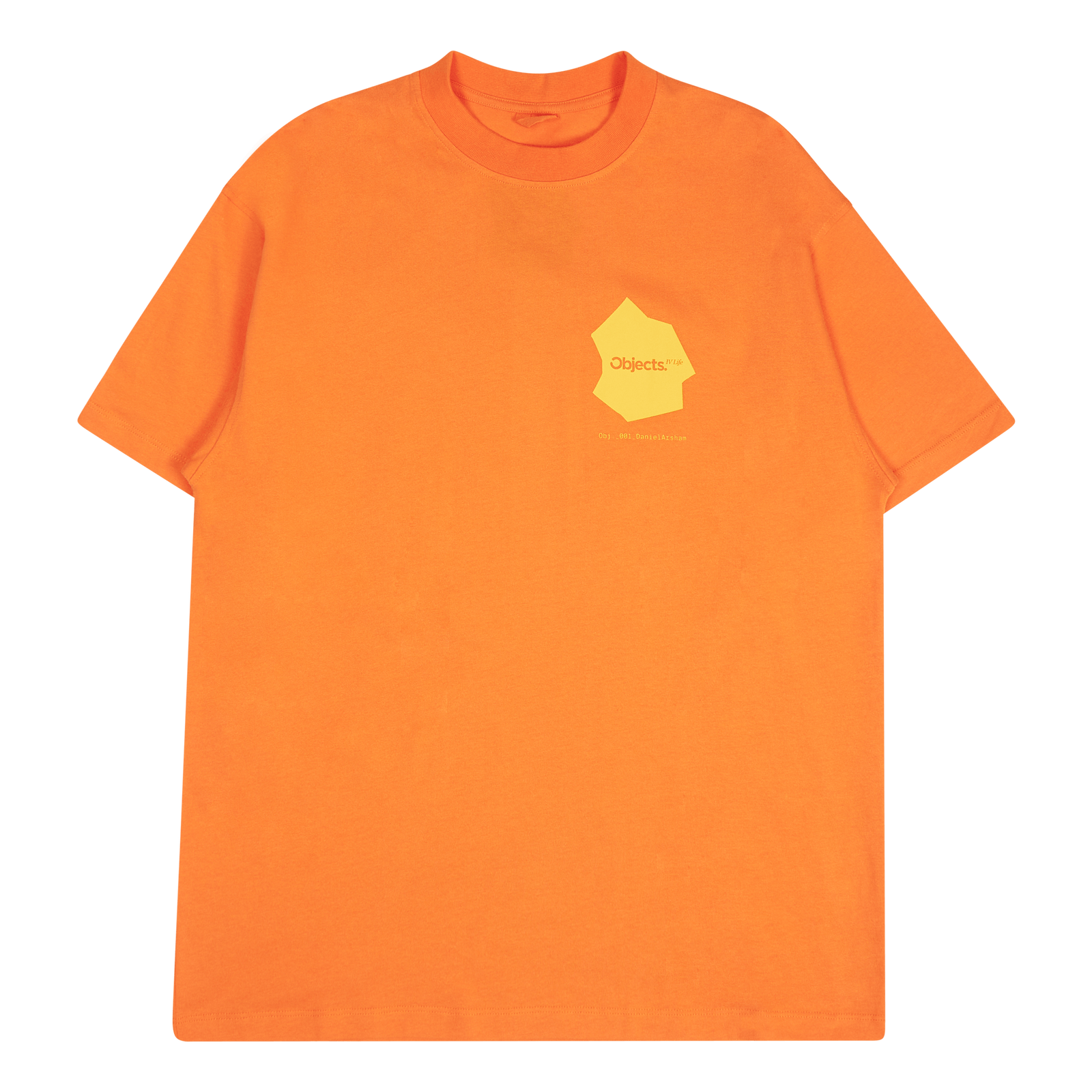 Continuity Print Tee Studio Orange