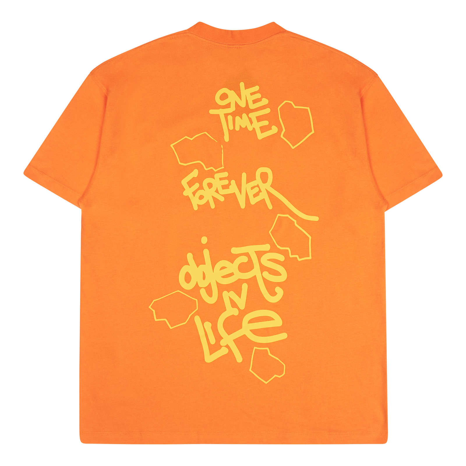 Continuity Print Tee Studio Orange
