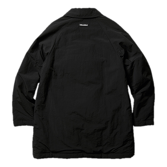 Lr Nylon Overcoat Black