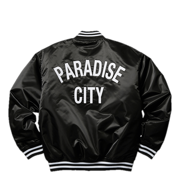 Lr Majestic Stadium Jacket Black