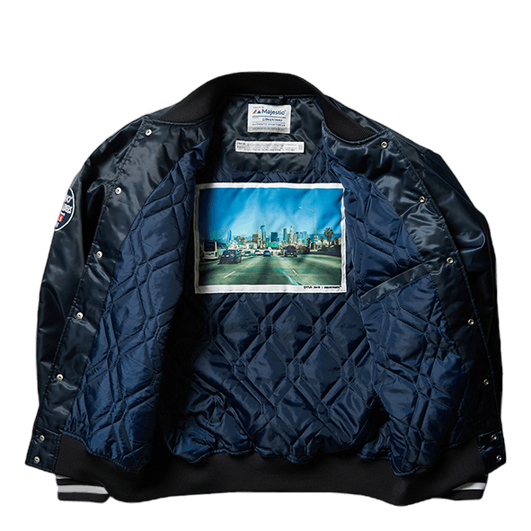 Lr Majestic Stadium Jacket Navy