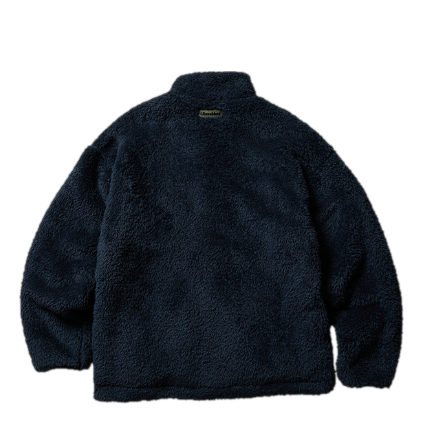 Pile Fleece Jacket Navy