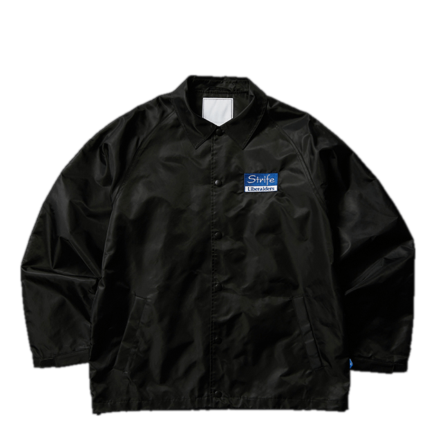 Strife Nylon Coach Jacket Black