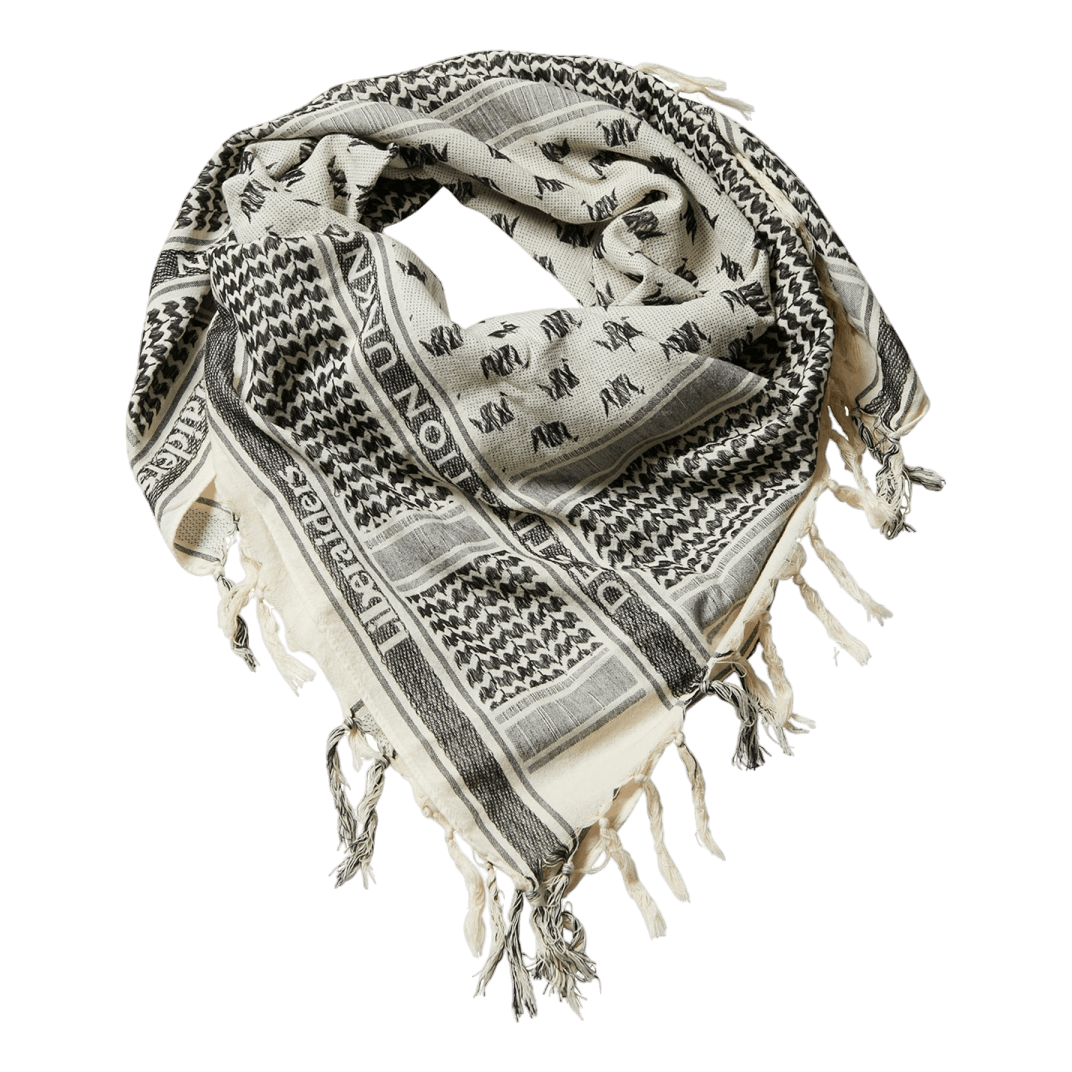 Lr Jacquard Stole White