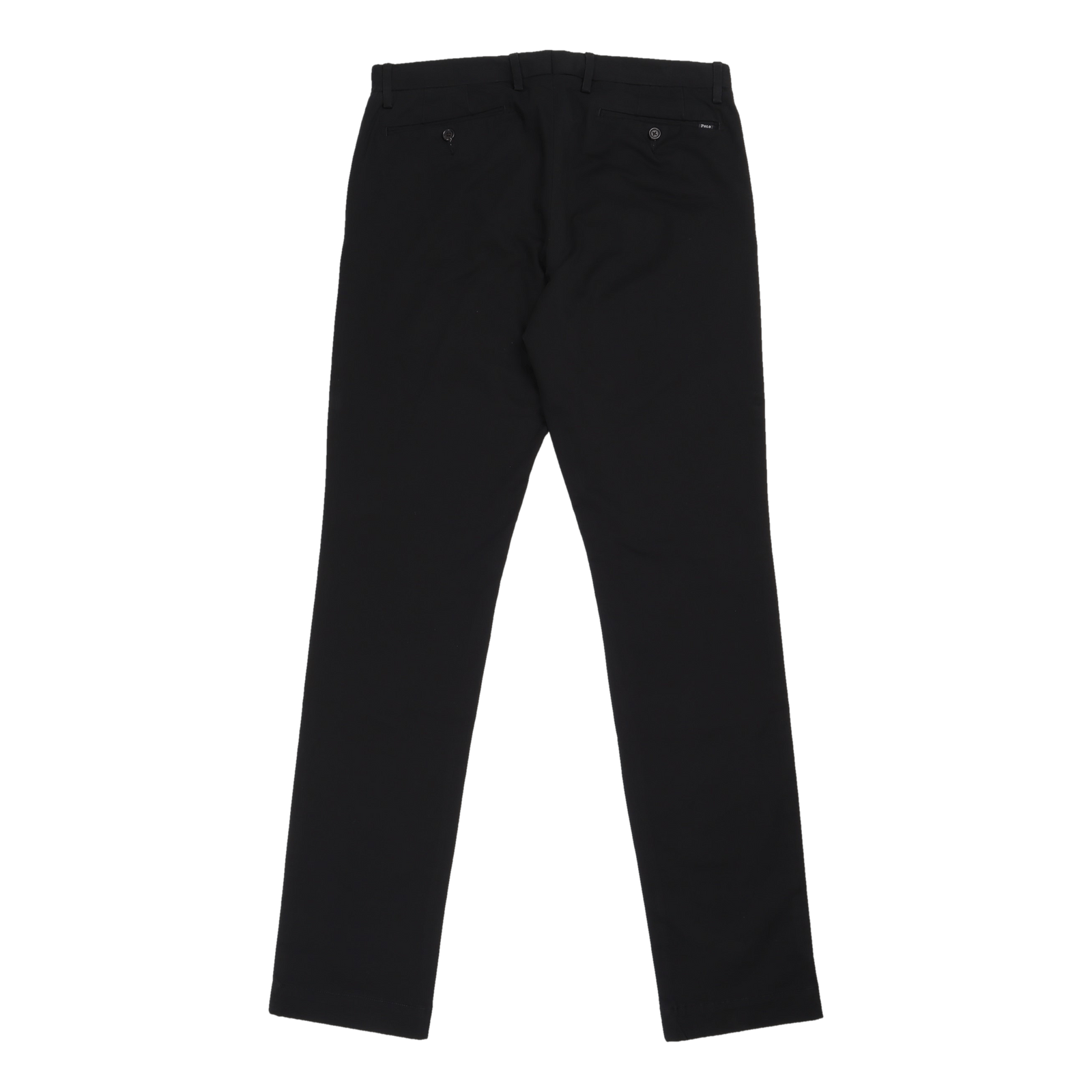 Stretch Slim Fit Chino Pant Polo Black