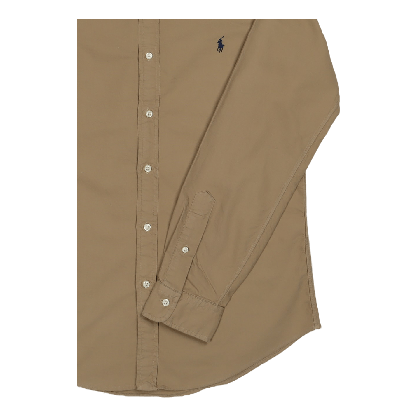 Slim Fit Garment-Dyed Oxford Shirt Surrey Tan