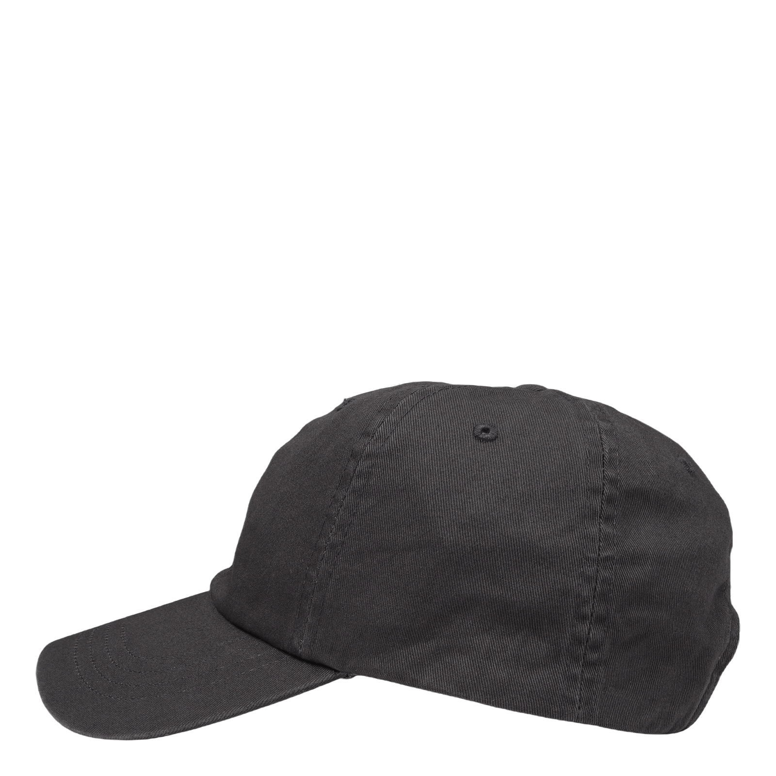 Cotton Twill Ball Cap Black