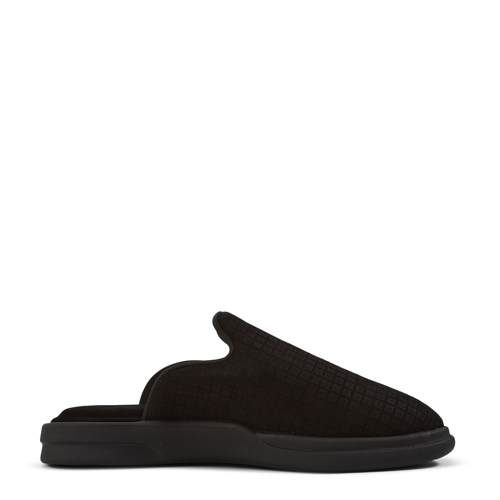 Pelli Waffle Suede Jet Black / Matte
