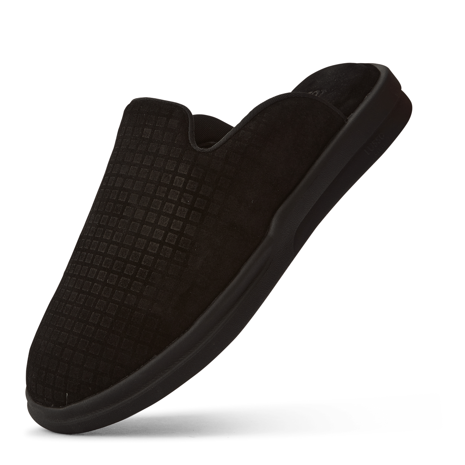 Pelli Waffle Suede Jet Black / Matte