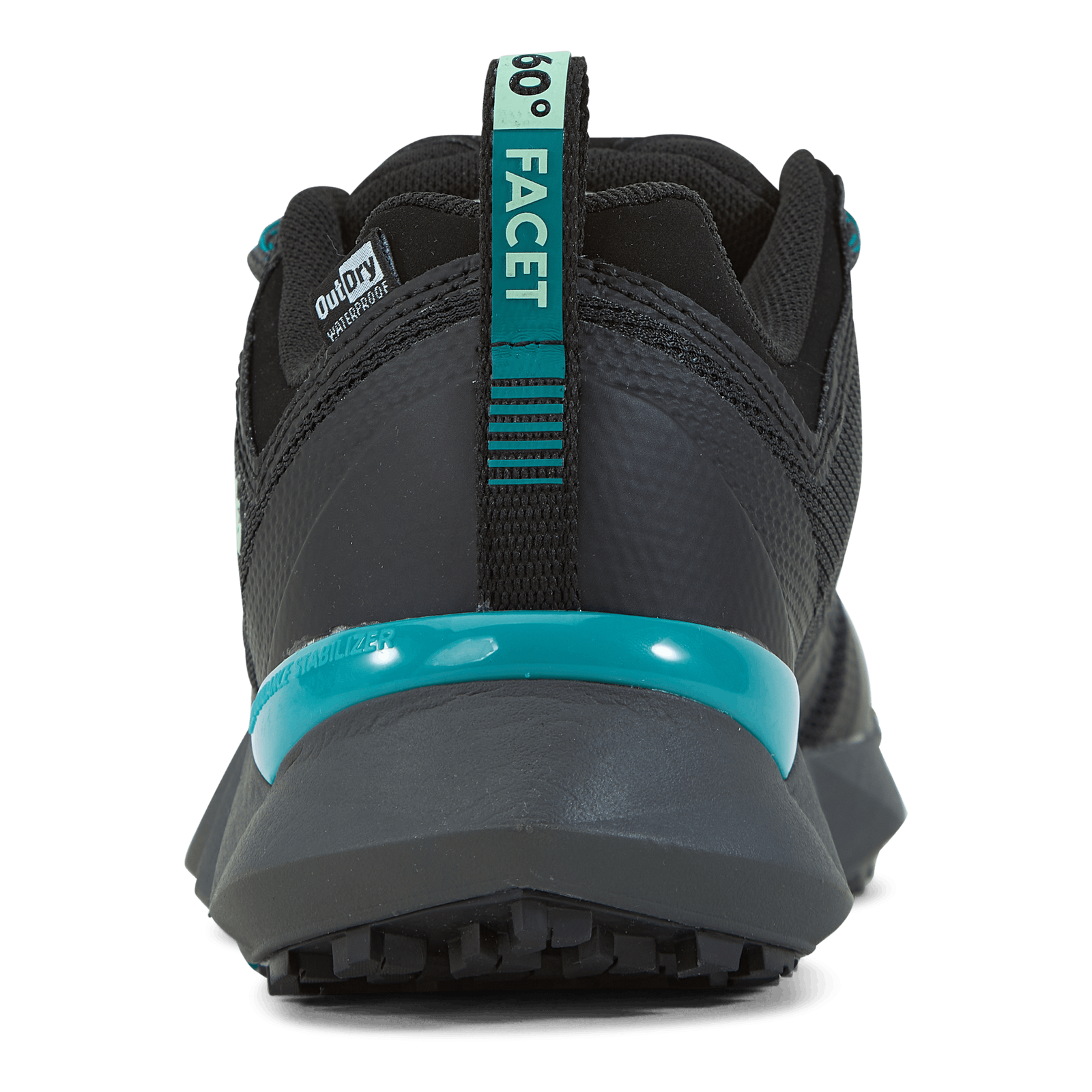 Facet™ 60 Low Outdry™ Black, Dark Grey