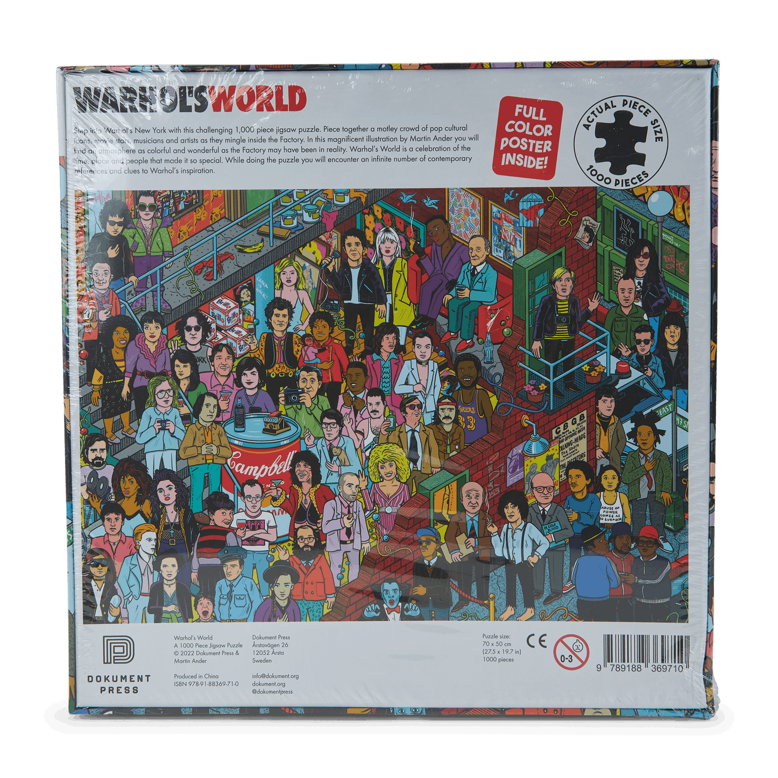 Warhol's World: A 1000 Piece J Multi