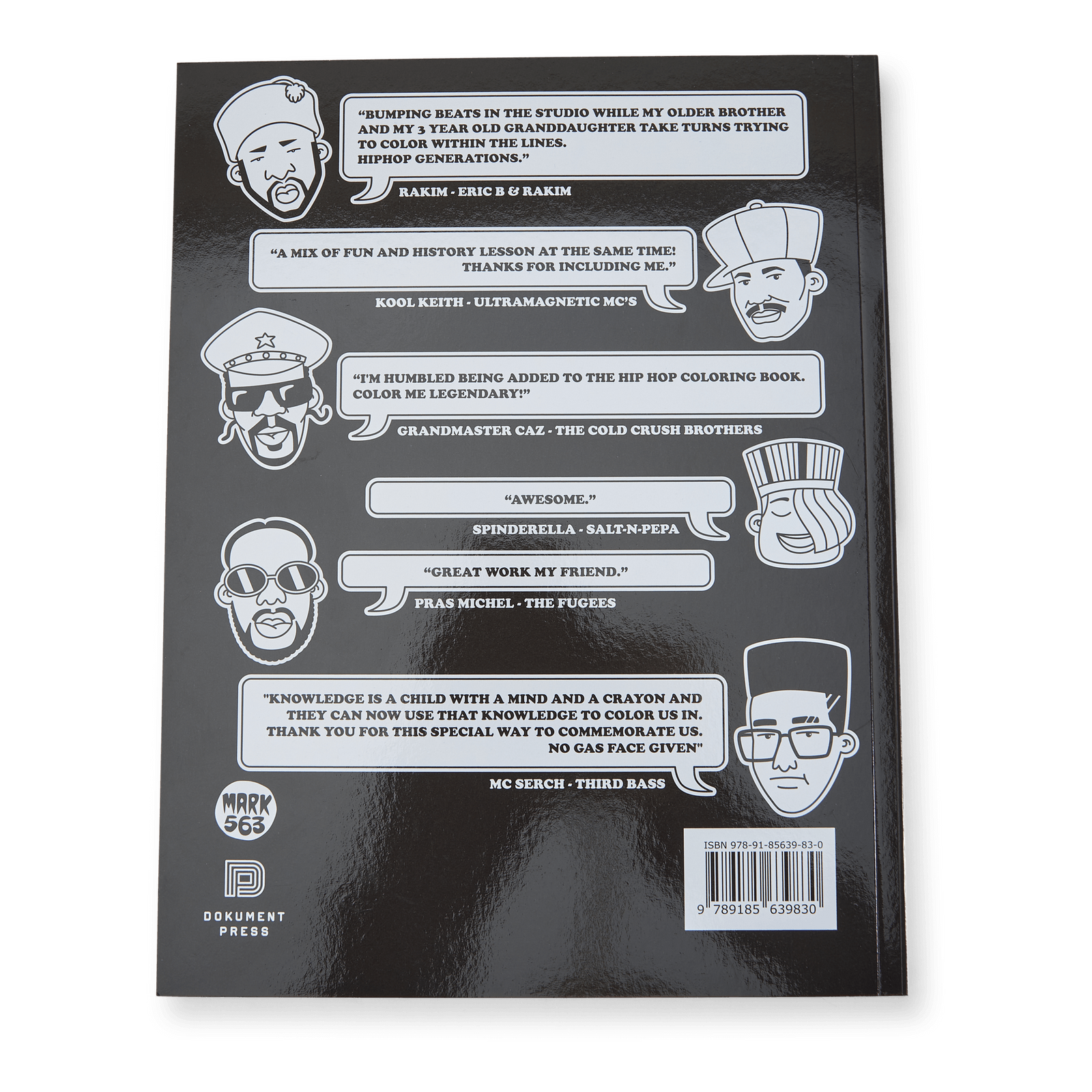 Hip Hop Coloring Book Multi