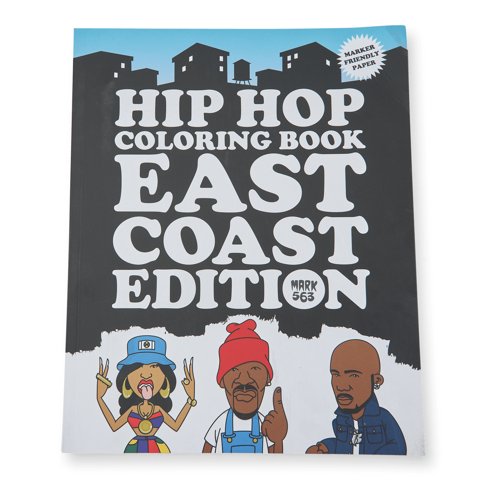Hip Hop Coloring Book East Coa Multi